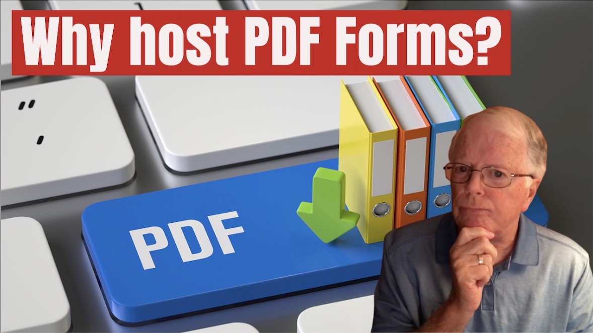 Free PDF form hosting